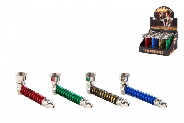 Metallpfeife Dreamliner 4 Farben 8,5cm Metallkopf